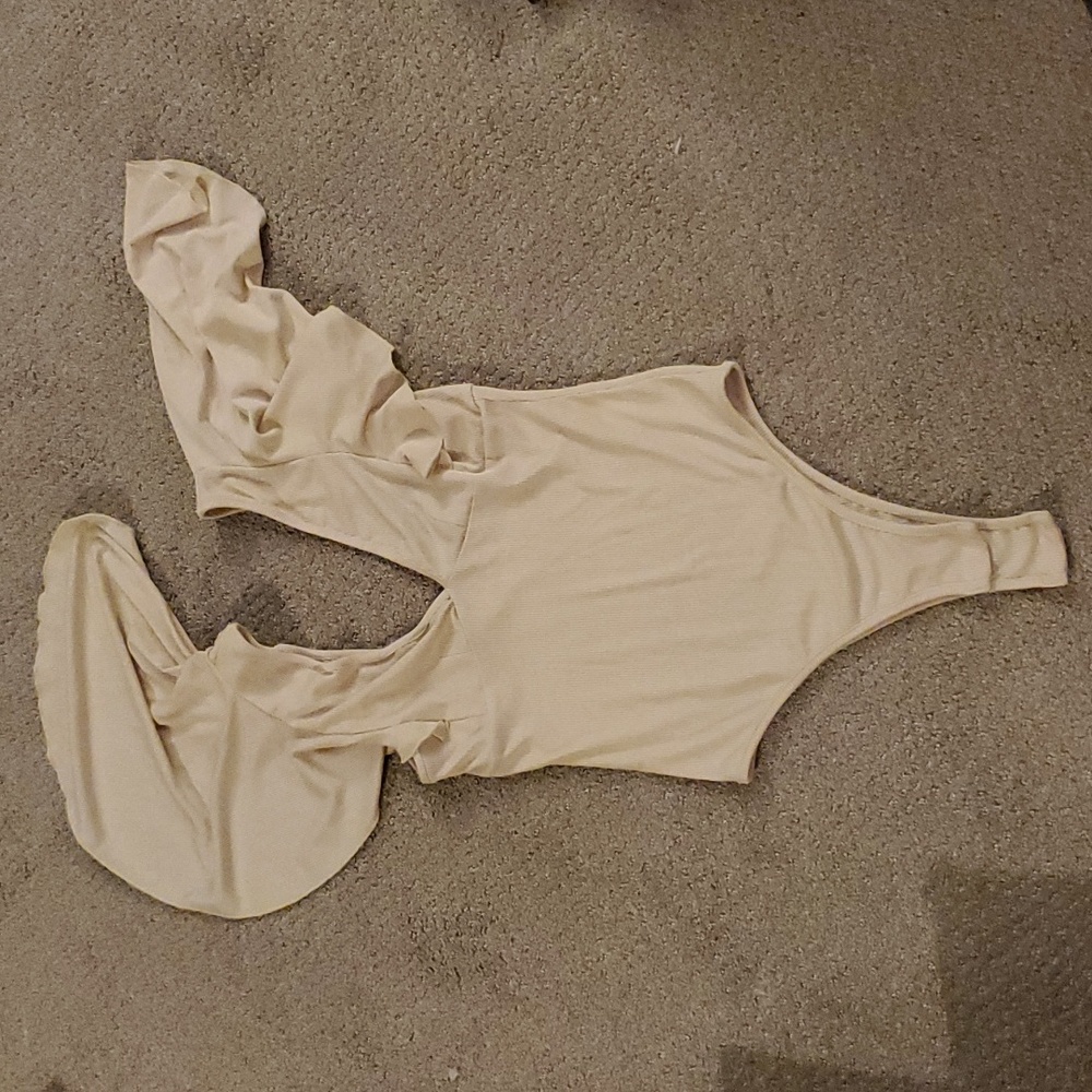 Beige Bodysuit M